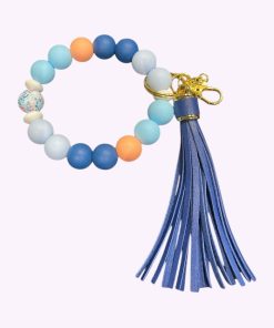 Wristlet met siliconen kralen